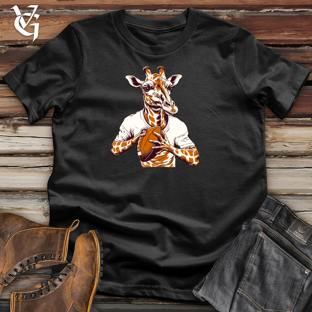 Gridiron Giraffe Cotton Tee