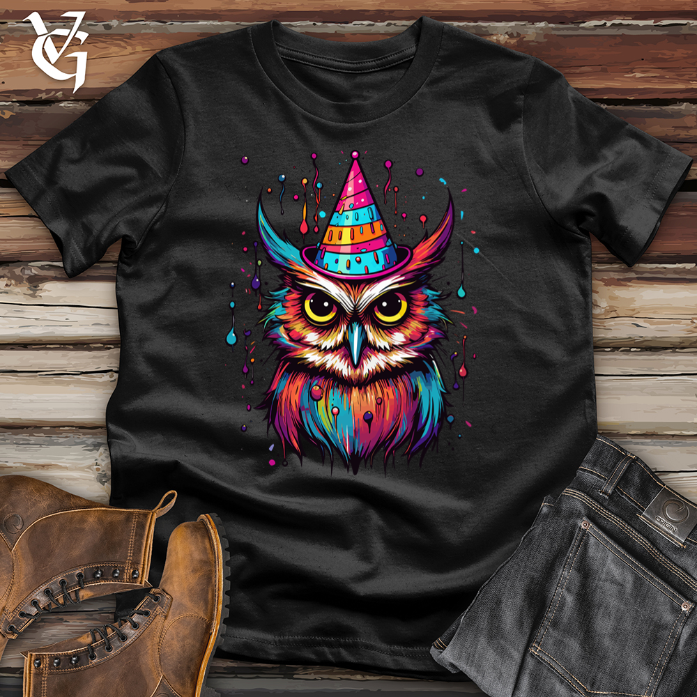 Birthday Party Owl Softstyle Tee