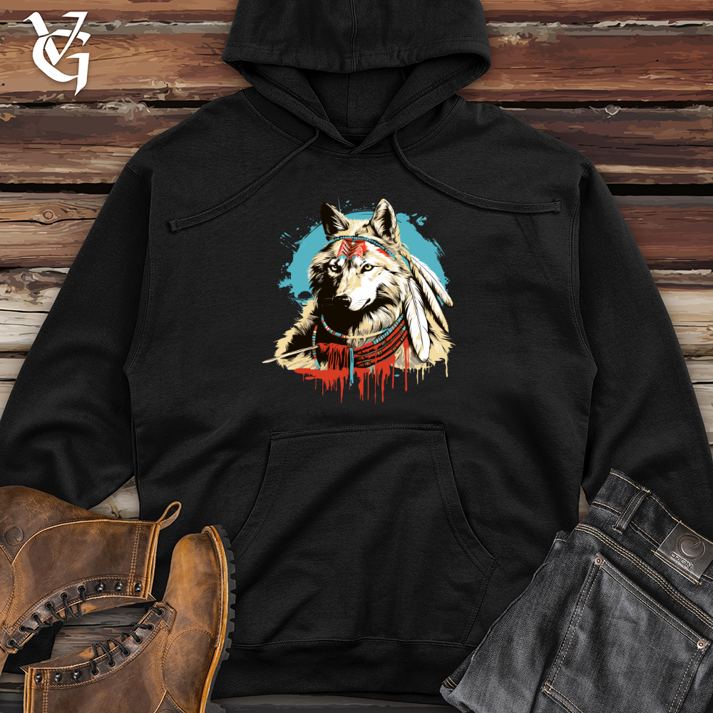 Inky Howl Midweight Hooded Sweatshirt