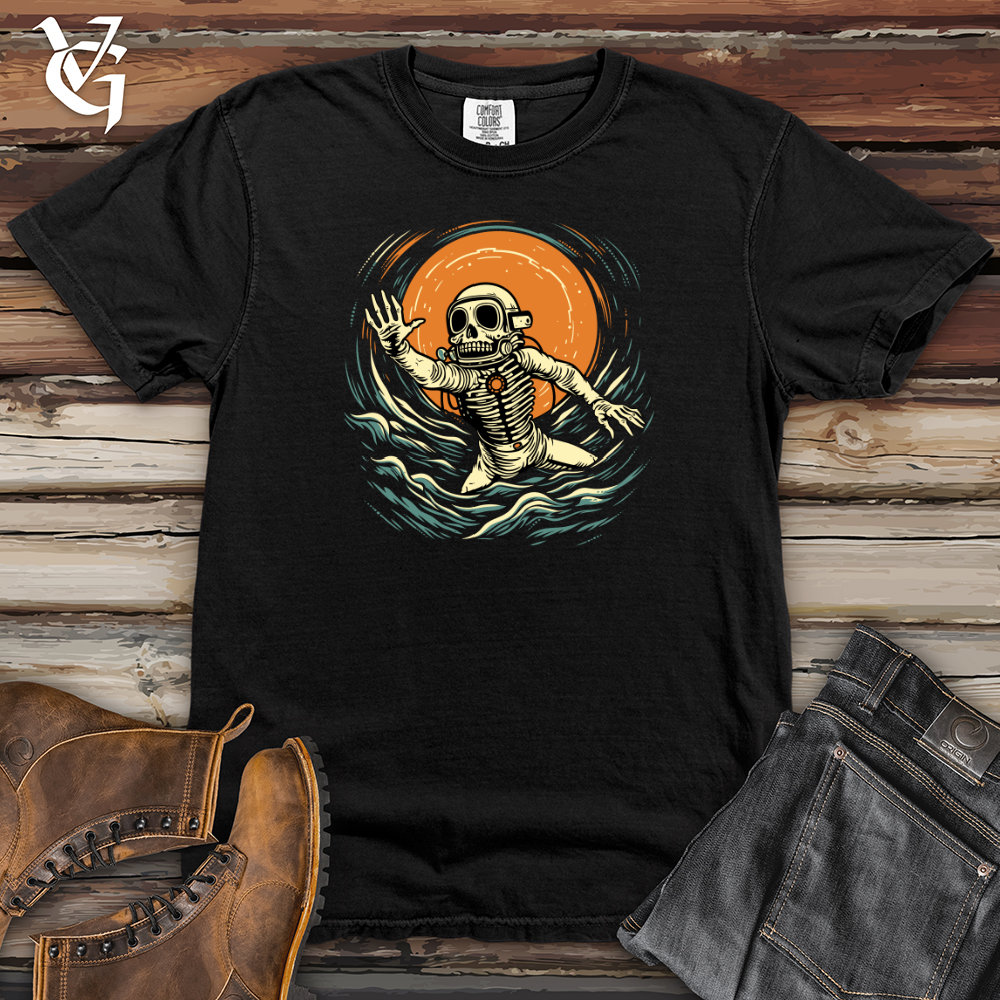 Astro Diving Skeleton Heavy Cotton Comfort Colors Tee