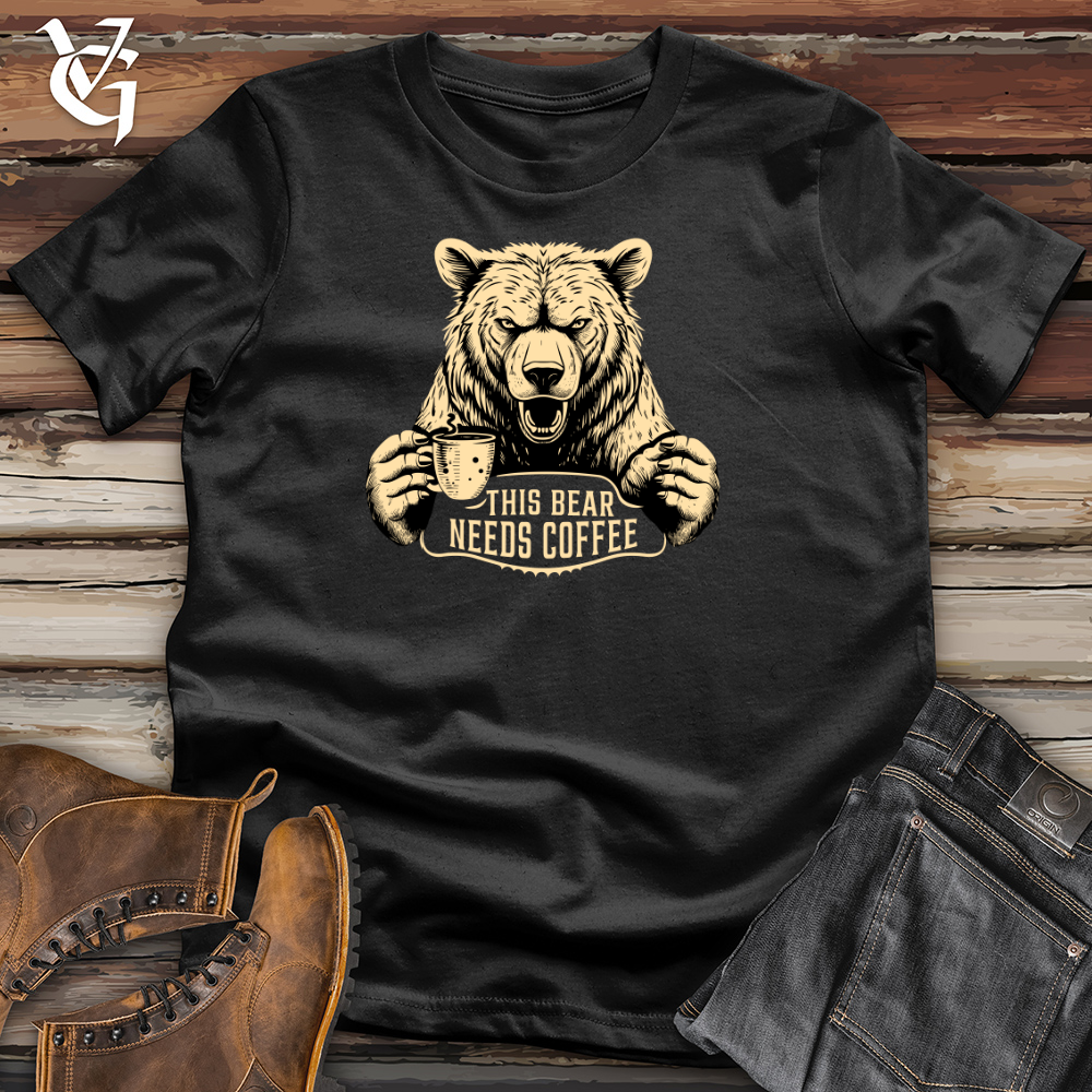 Roar & Pour Bear Cotton Tee