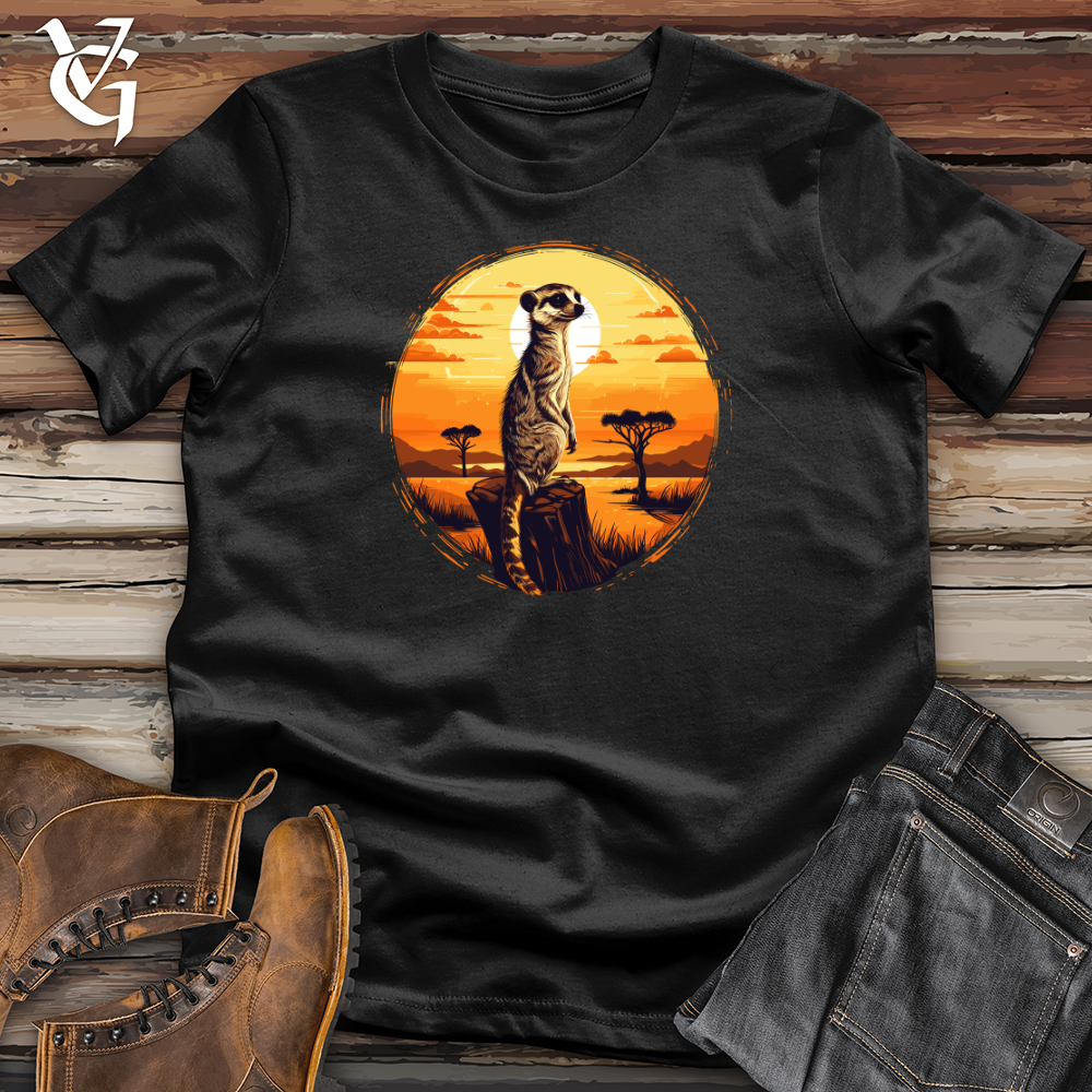 Meerkat Safari Sunset Softstyle Tee