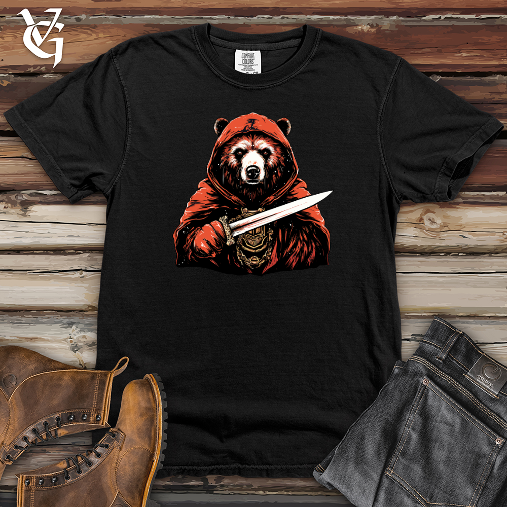 Sword-Wielding Grizzly Heavy Cotton Comfort Colors Tee