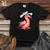 Flamingo Tropical Trek Cowboy Cap Heavy Cotton Comfort Colors Tee