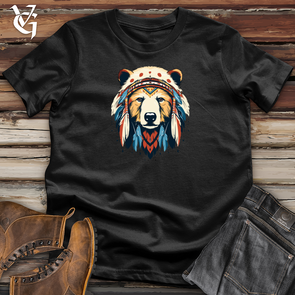 Retro Eskimo Bear 01 Softstyle Tee