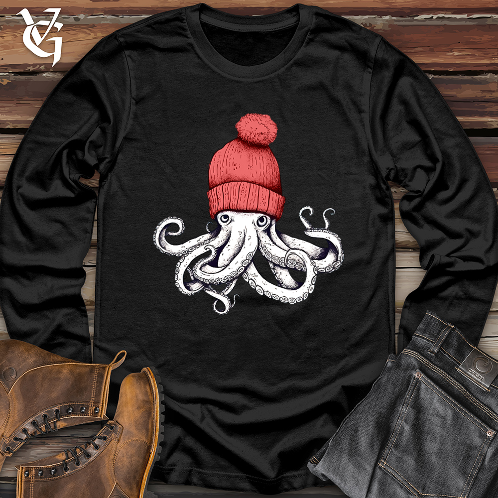 Octopus Chillin Softstyle Long Sleeve