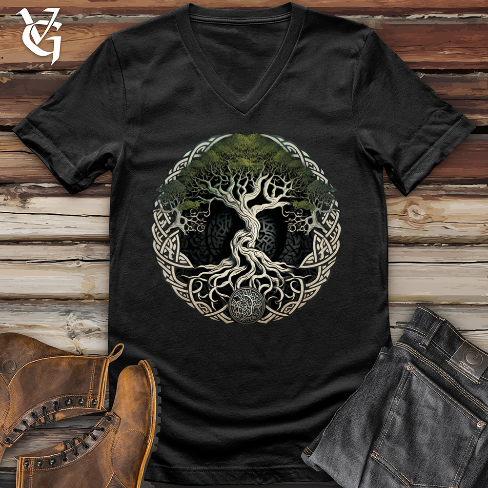 Tree of Life Viking V-Neck