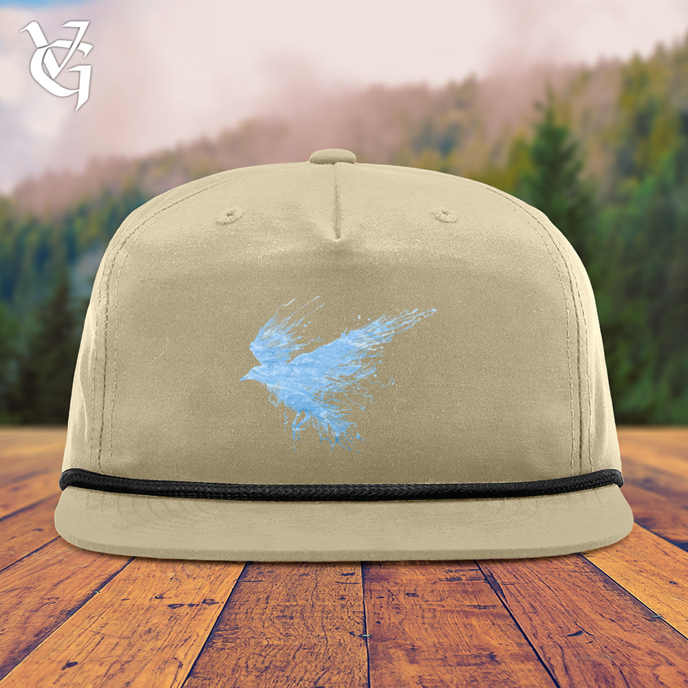 Smokey Winter Raven Snapback Cap