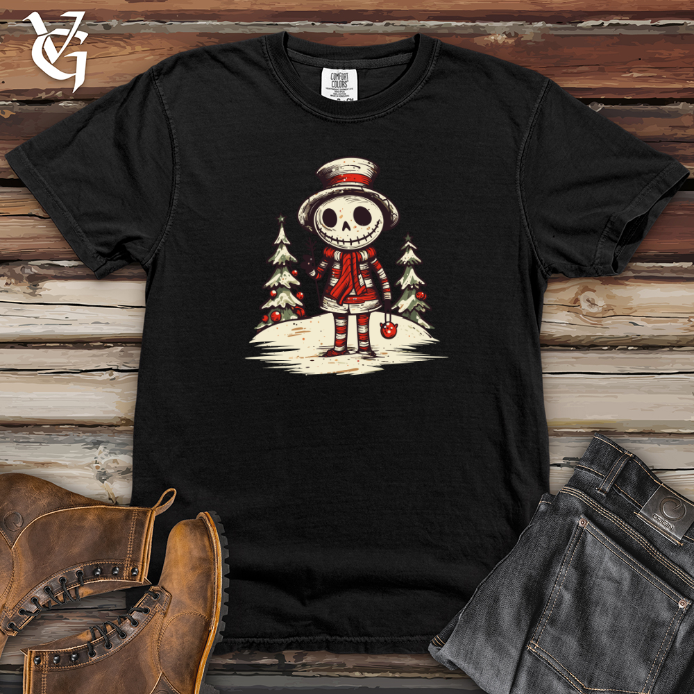 Surreal Candy Cane Frosty 01 Heavy Cotton Comfort Colors Tee