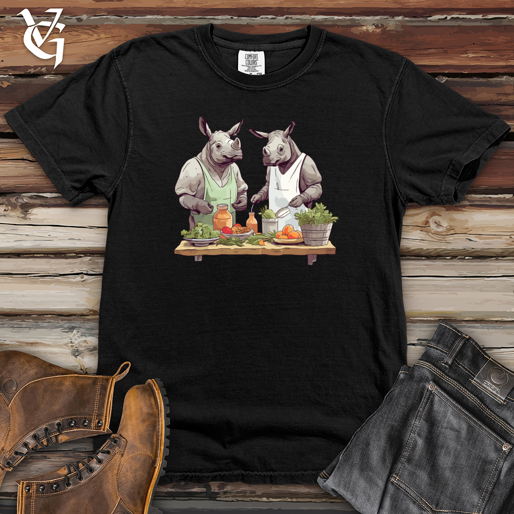 Rhinos Cooking Gourmet Heavy Cotton Comfort Colors Tee