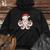 Retro Santa Pus Midweight Hooded Sweatshirt