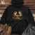 Hedgehogs Painting Party Midweight Hooded Sweatshirt