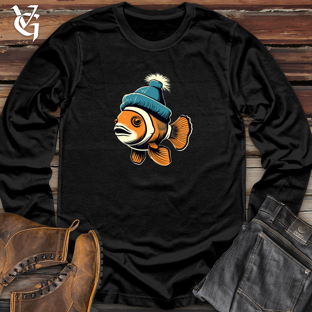 Retro Beanie Clownfish 01 Long Sleeve