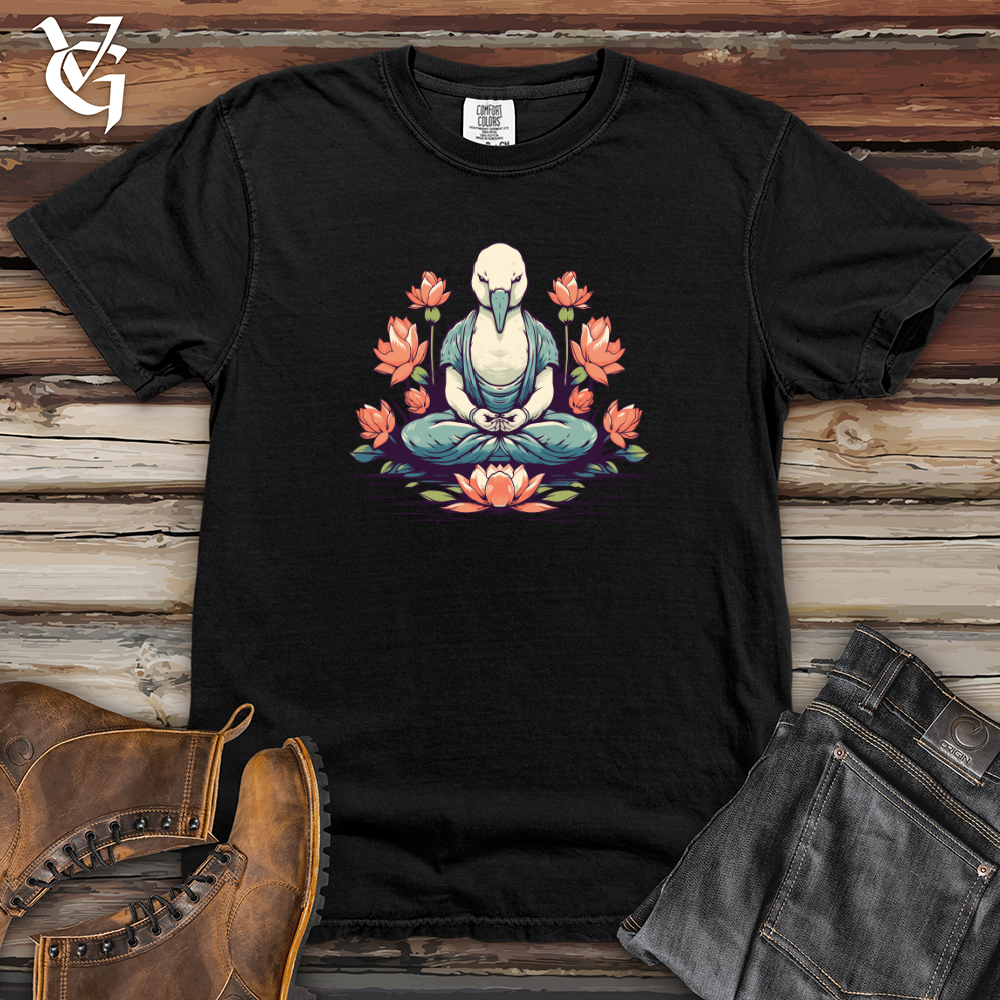 Swan Zen Bloom Heavy Cotton Comfort Colors Tee