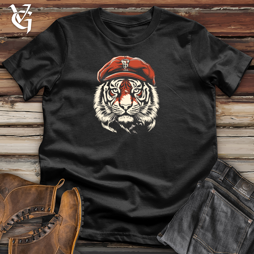 Vintage Chic Tiger Cotton Tee