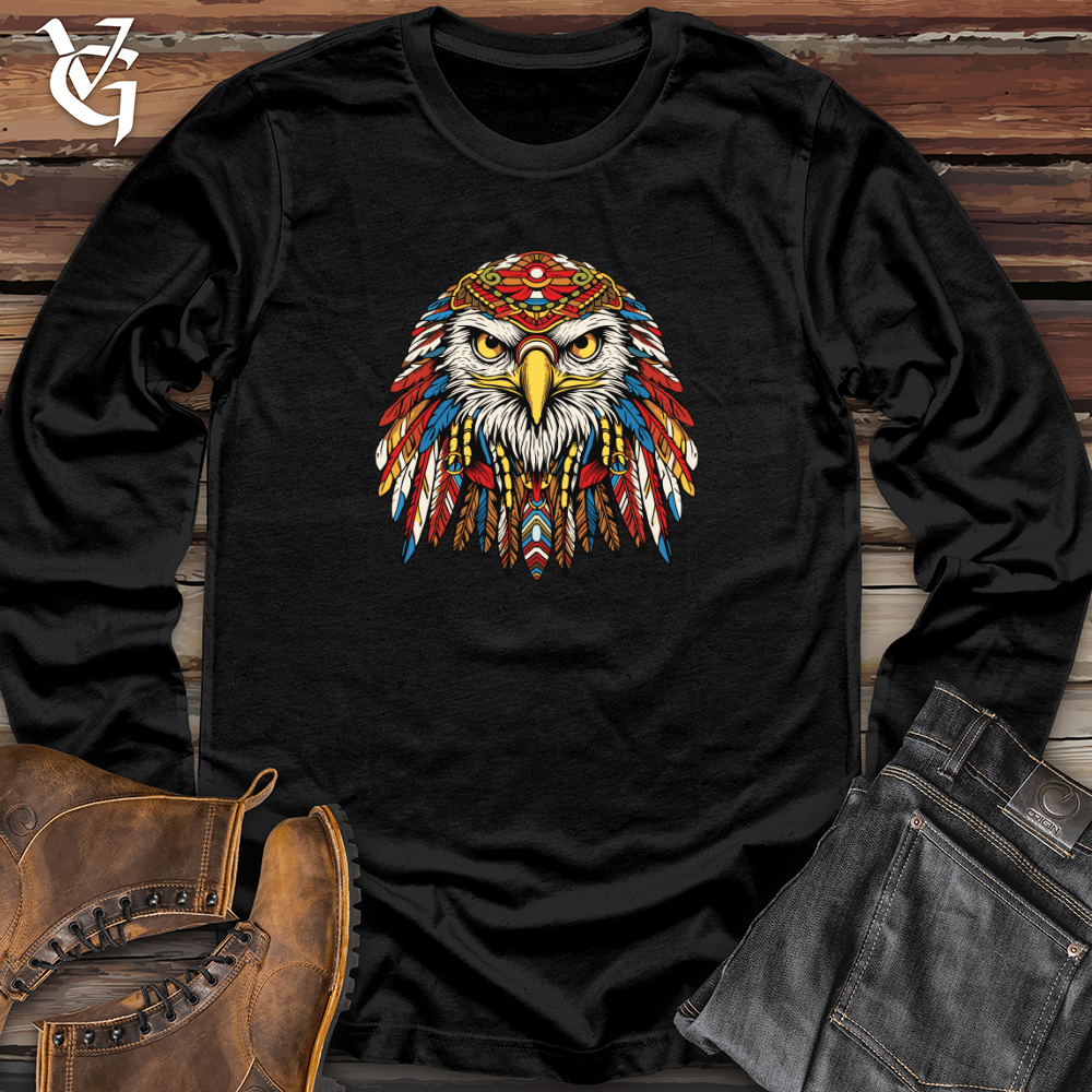 Retro Hippy Eagle Long Sleeve