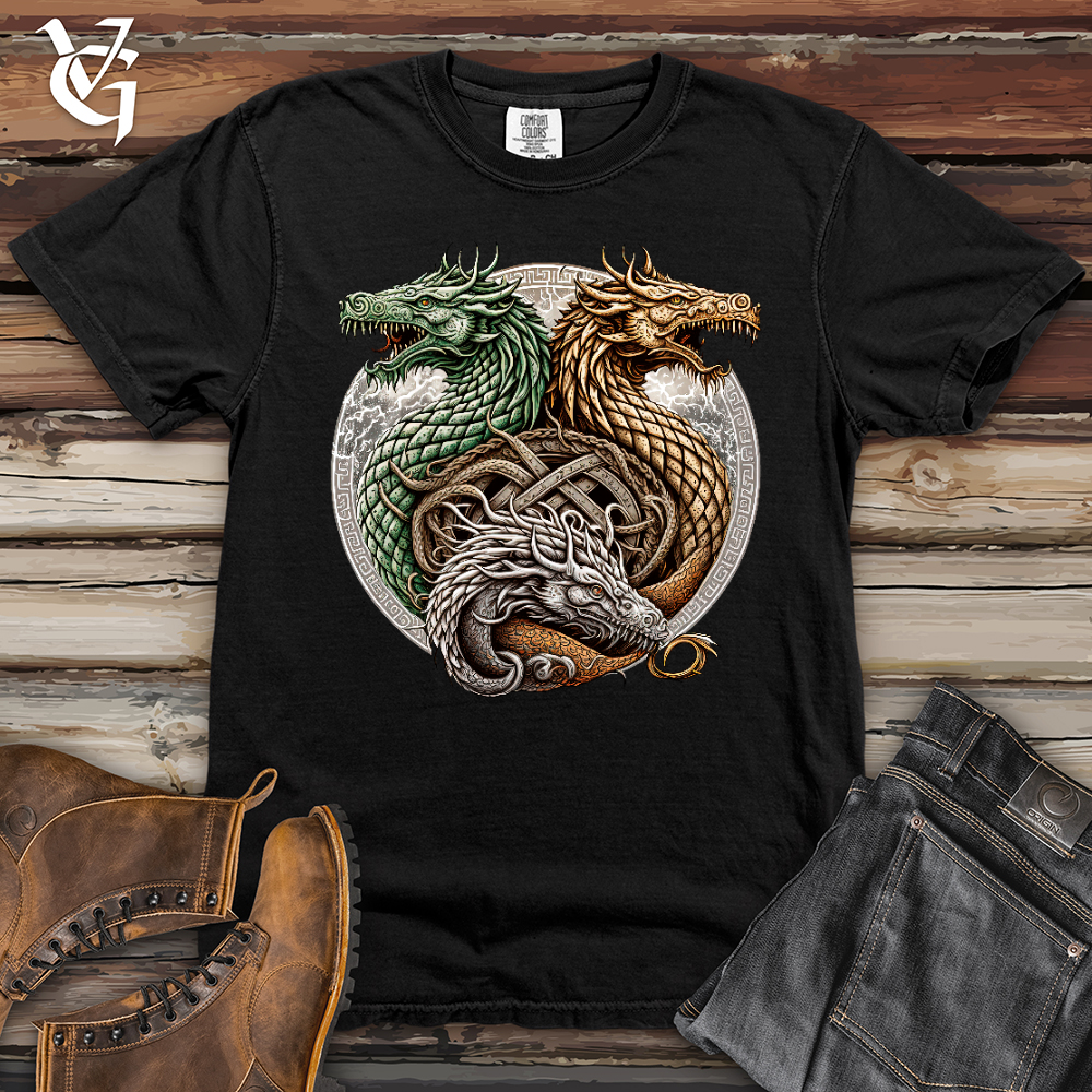Dragon Trio Viking Heavy Cotton Comfort Colors Tee