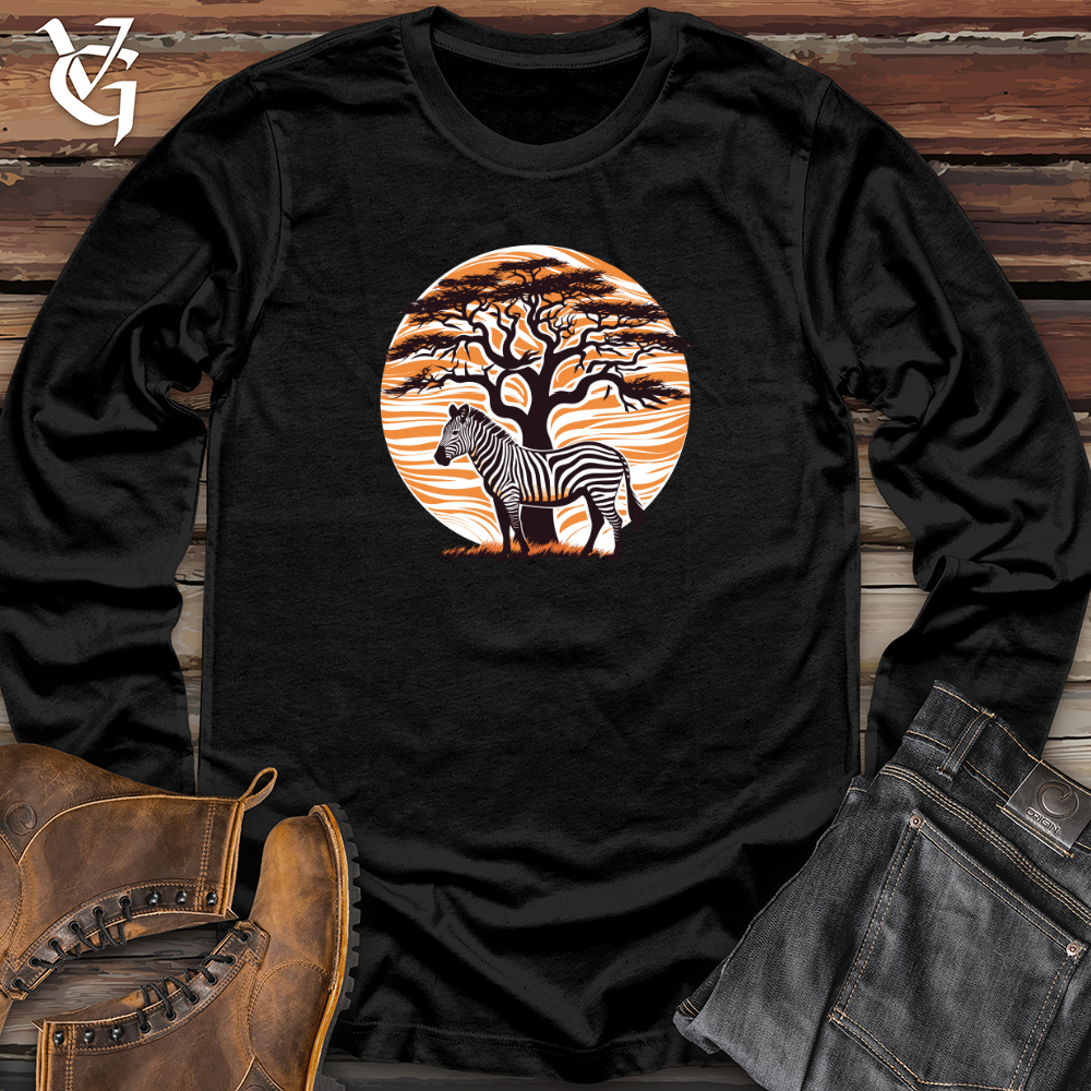 Striped Canopy Zebra Long Sleeve