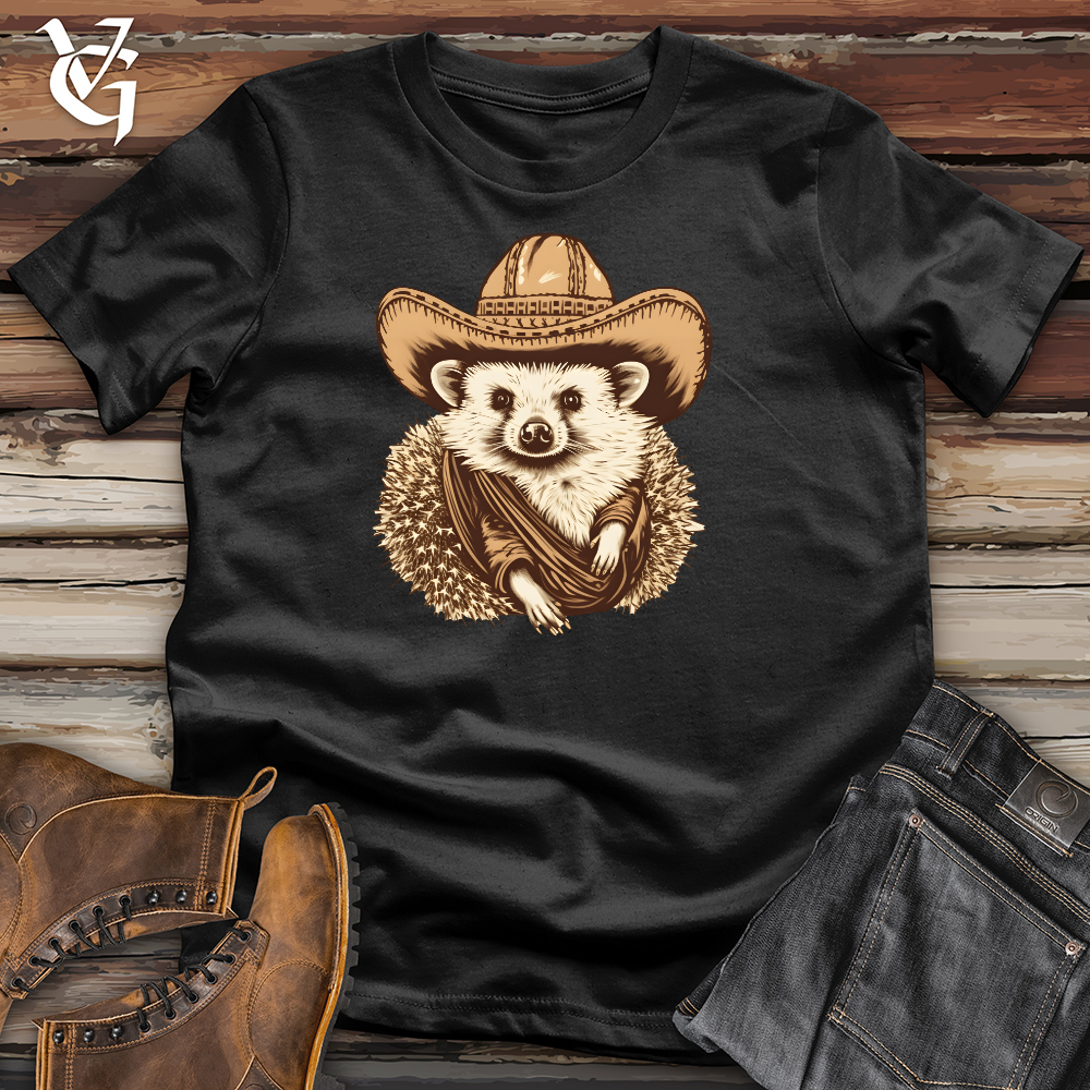 Hedgehog Cowboy Charm Cotton Tee