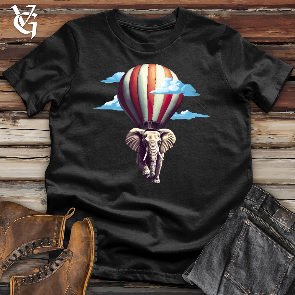 Elephant Air Balloon Softstyle Tee