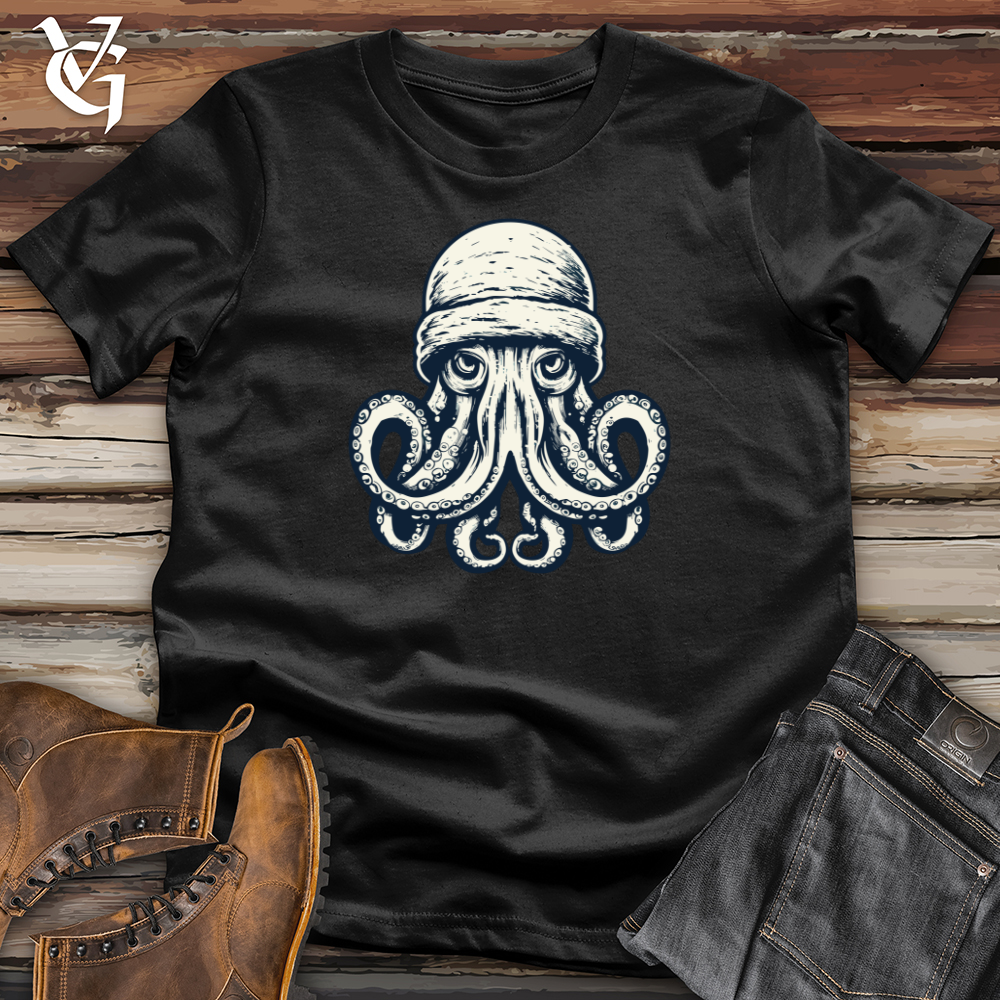Vintage Snow Hat Octopus Softstyle Tee