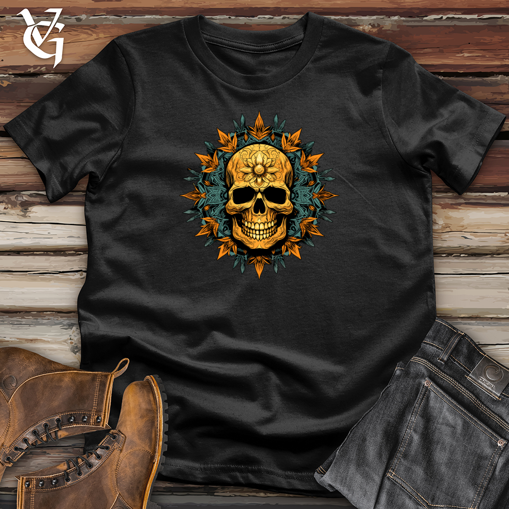 Retro Mandala Skulltapestry Softstyle Tee