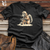 Vintage Snow Blower Squirrel Cotton Tee