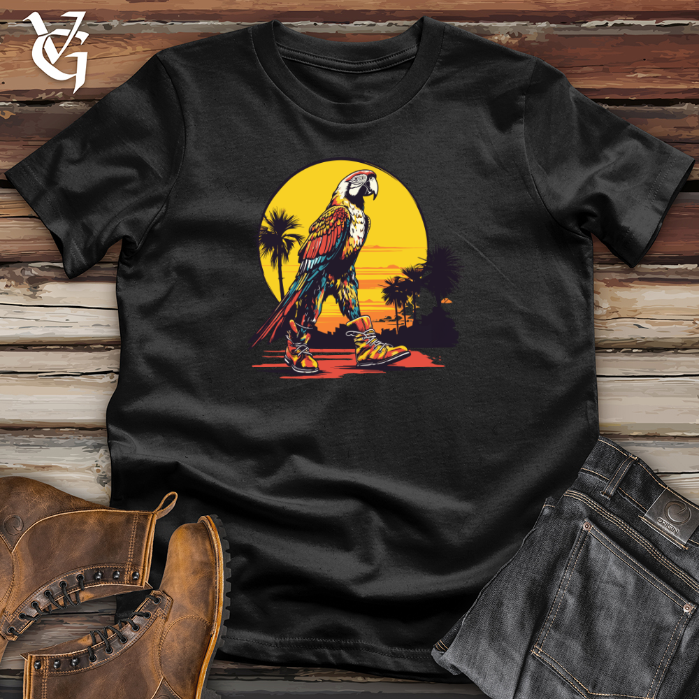 Parrot Sneaker Sunset Softstyle Tee