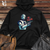 Robo Blooms Midweight Hooded Sweatshirt