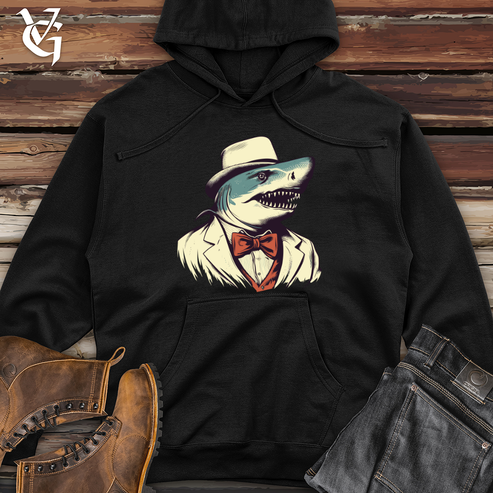 Vintage Sharkster Midweight Hooded Sweatshirt