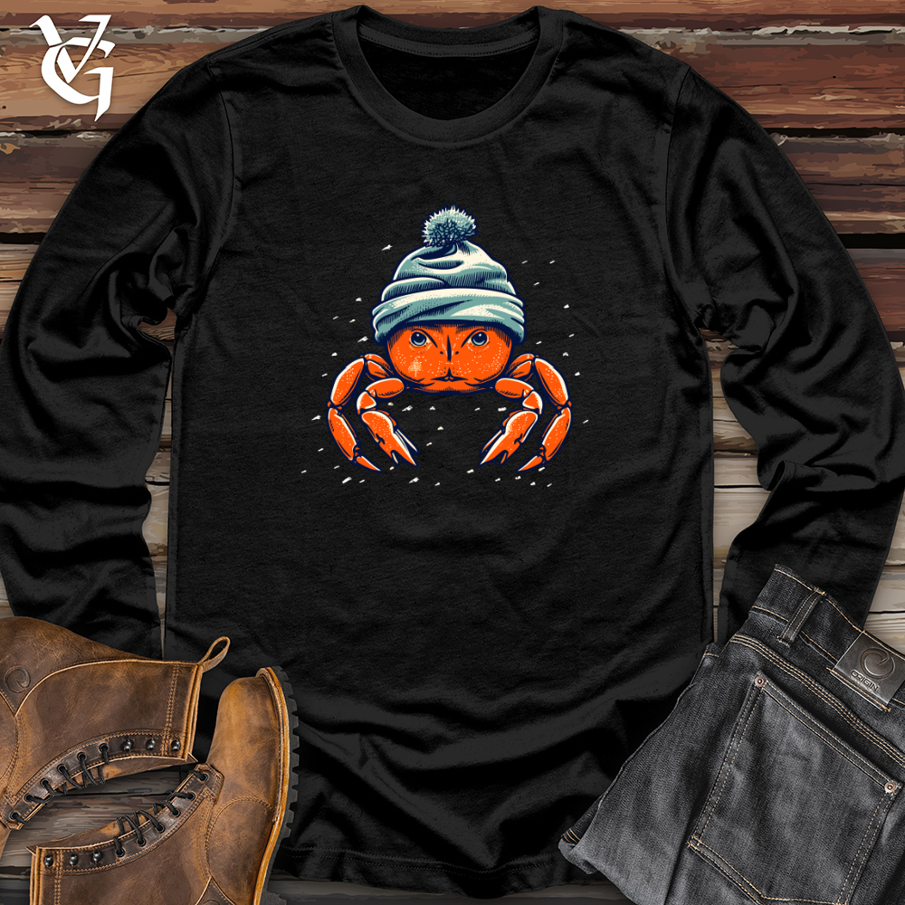 Retro Beanie Crab Long Sleeve