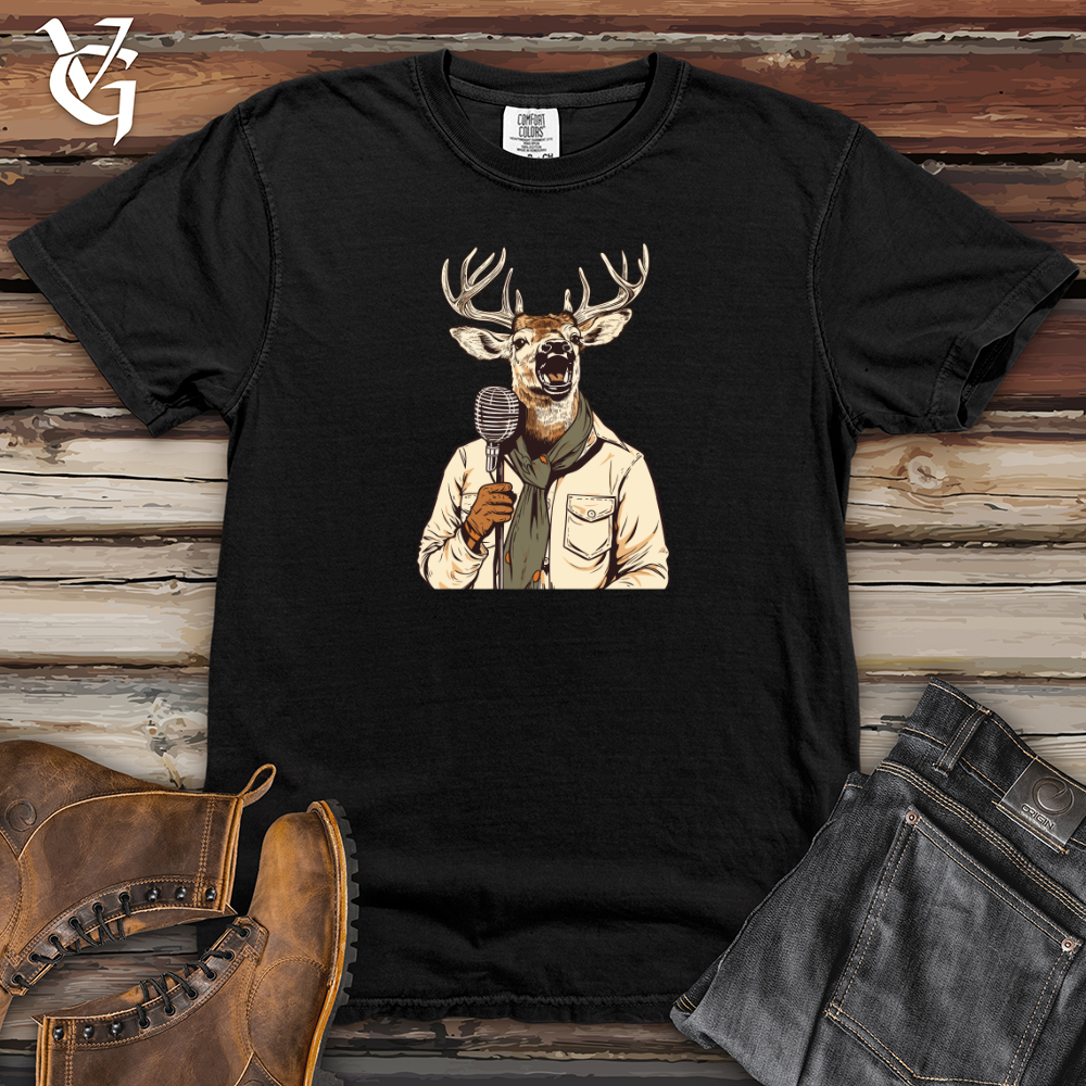 Kooky Crooner Deer Heavy Cotton Comfort Colors Tee