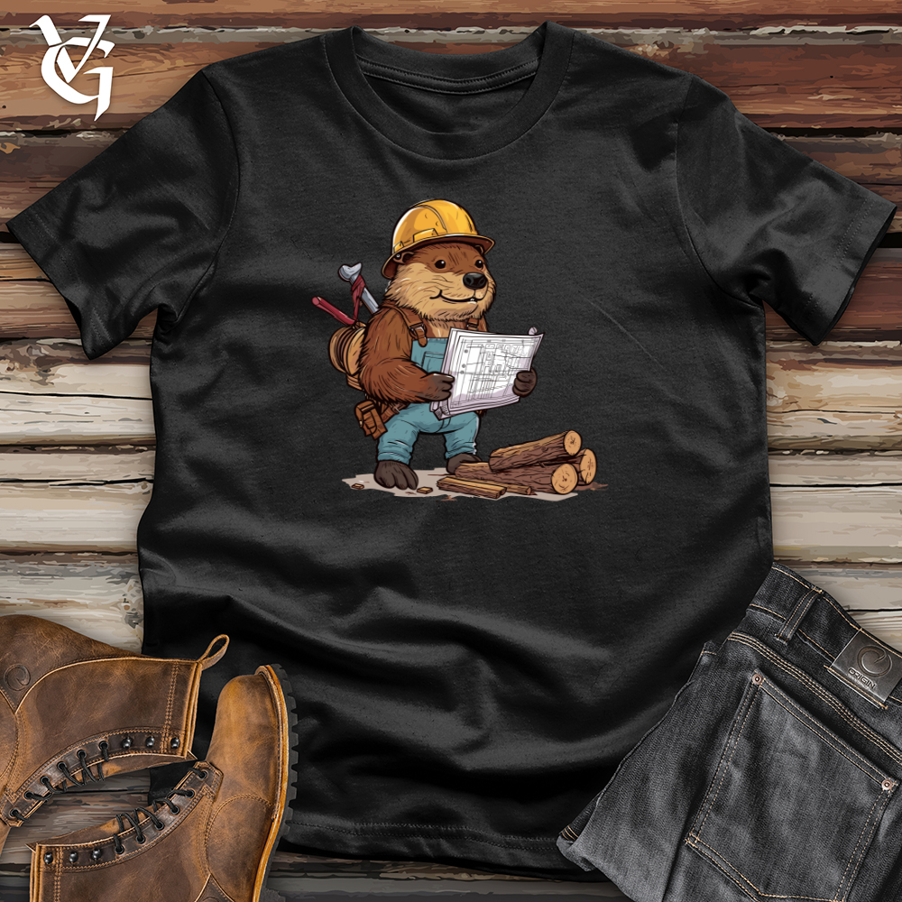 Viking Goods Beaver Builder Expert Softstyle Tee Charcoal / L