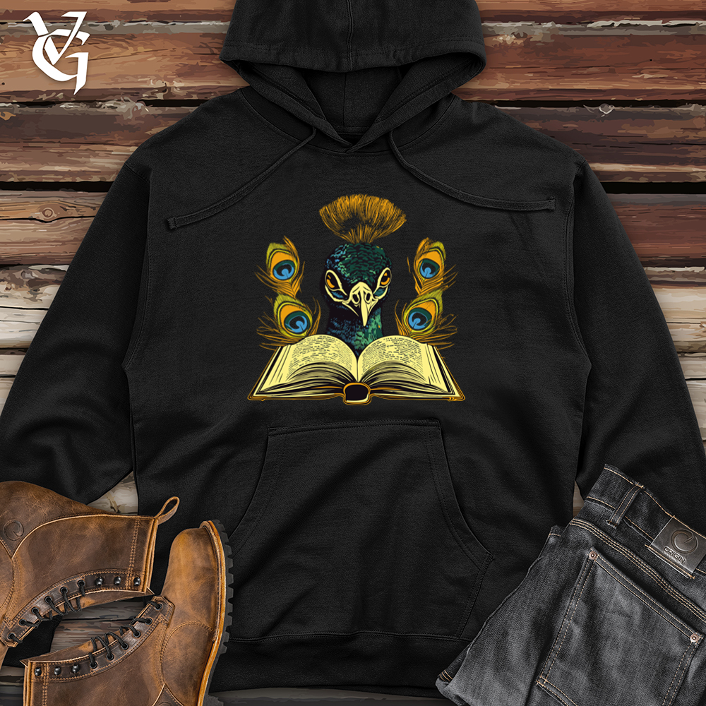 Peacock Poet Midweight Hooded Sweatshirt