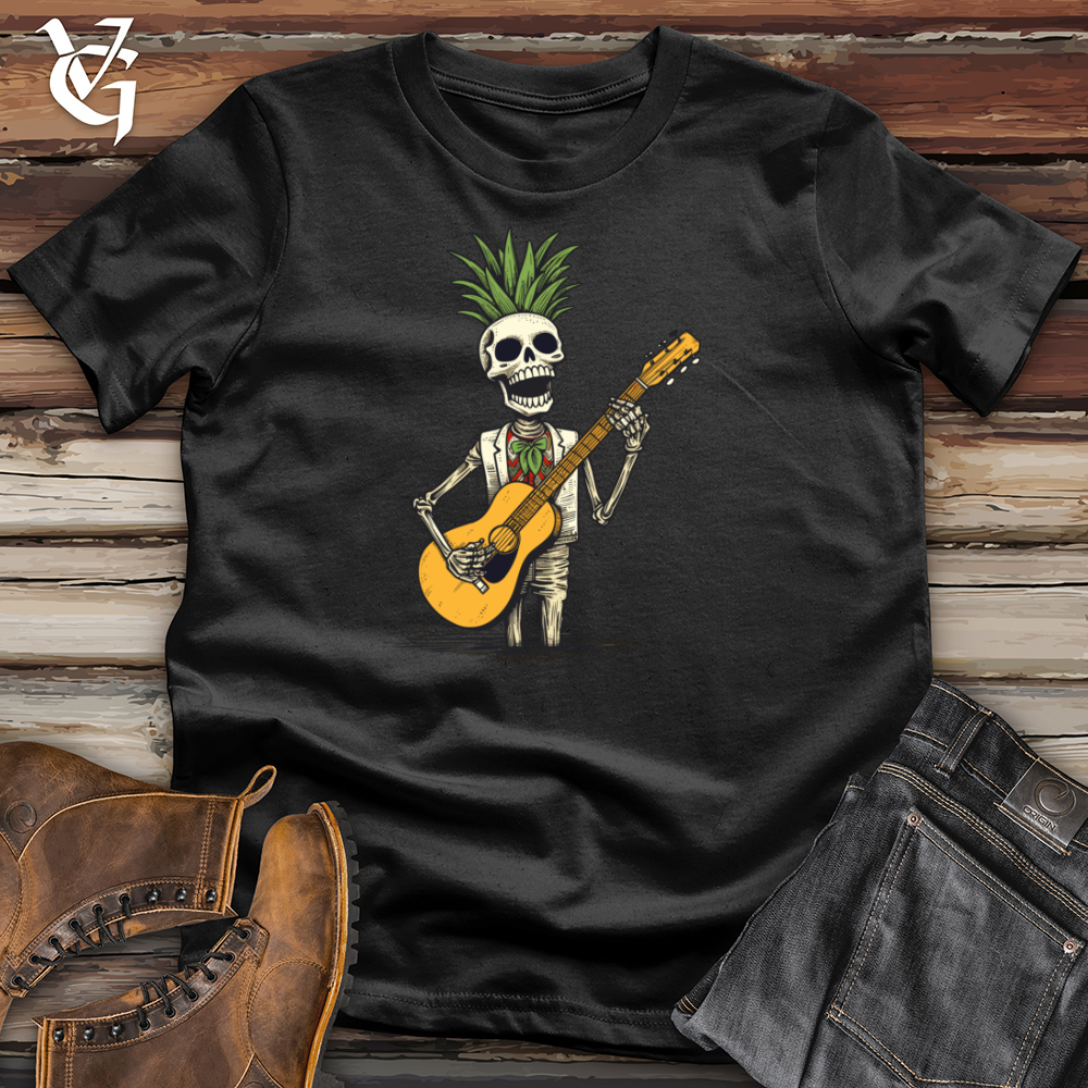 Retro Rhythm Pineapple Cotton Tee