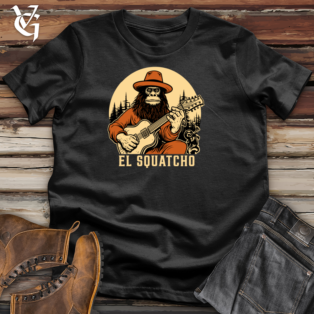 Retro Strumming Squatcho Cotton Tee