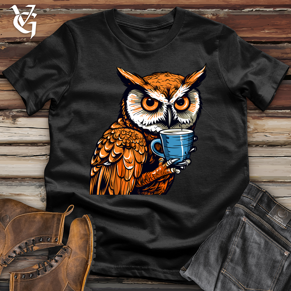 Caffeinated Owl Softstyle Tee