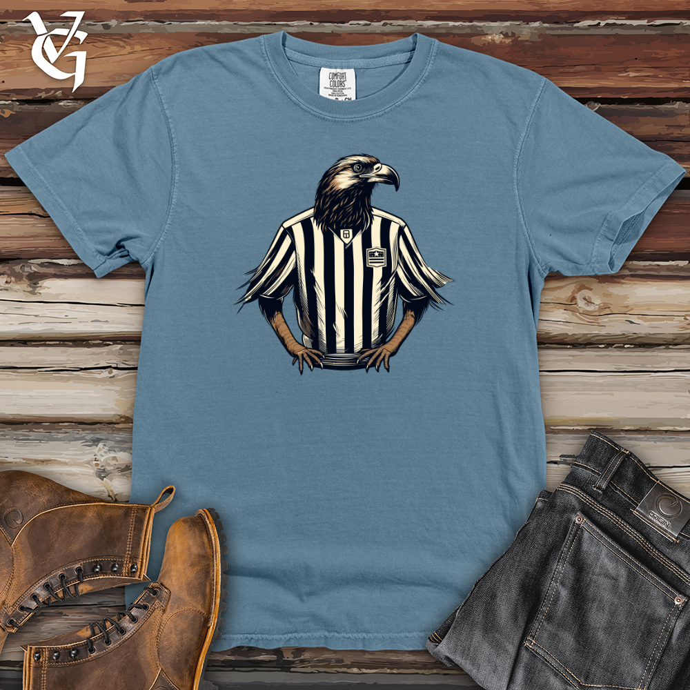 Retro Referee Raven 01 Heavy Cotton Comfort Colors Tee