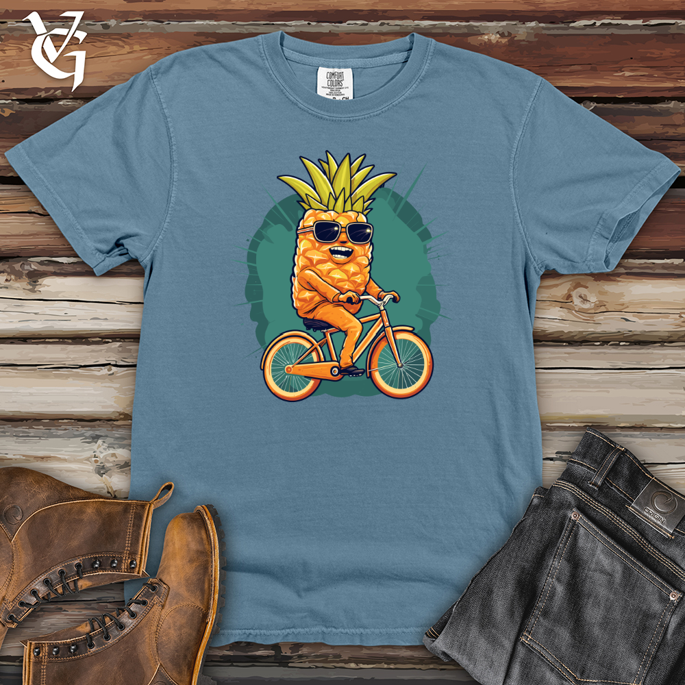 Cycling Pineapple Heavy Cotton Comfort Colors Tee