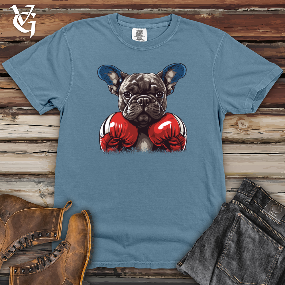 Bulldog Boxing Champ Heavy Cotton Comfort Colors Tee