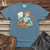 Whimsical Peach Card Shark Heavy Cotton Comfort Colors Tee