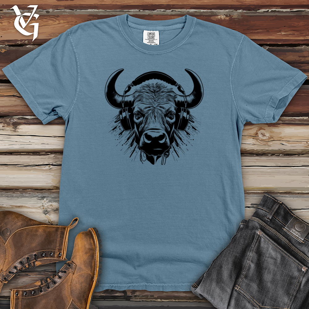 Buffalo Headphone Beats Heavy Cotton Comfort Colors Tee