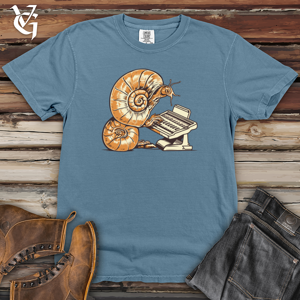 Vintage Ivory Snail Heavy Cotton Comfort Colors Tee