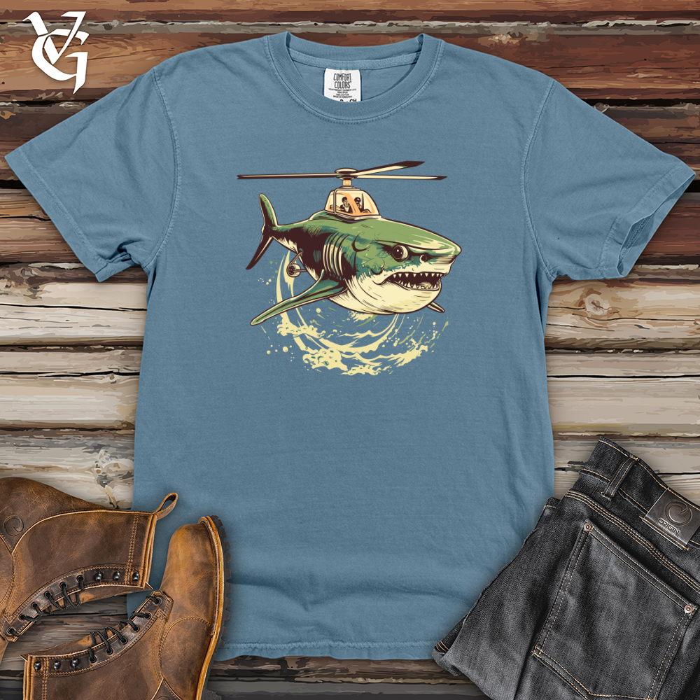 Vintage Chopper Shark Heavy Cotton Comfort Colors Tee