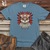 Retrohawk Owl Heavy Cotton Comfort Colors Tee