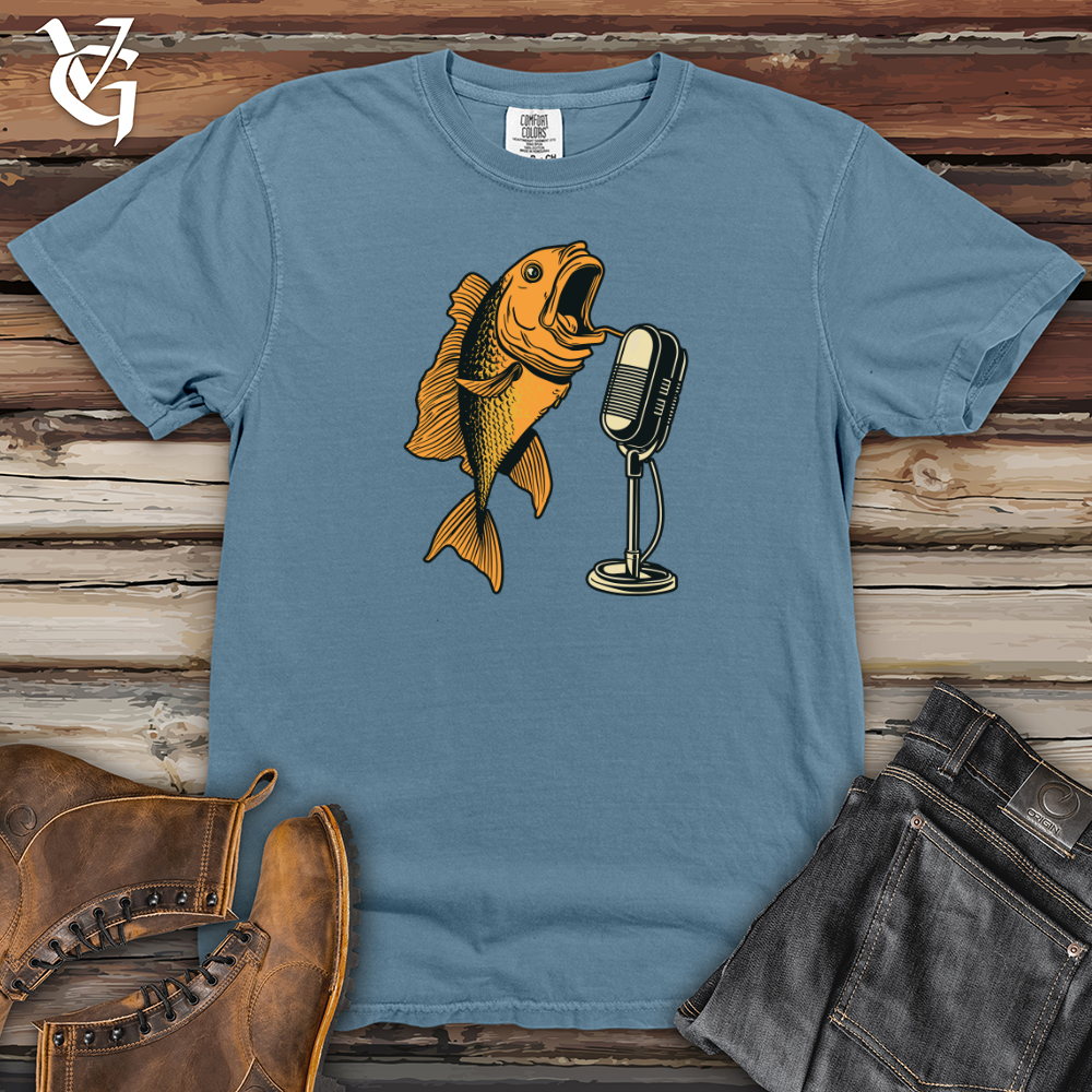 Comedic Fin Follies Heavy Cotton Comfort Colors Tee