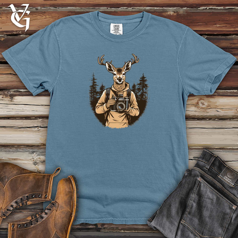 Snapshot Stag Shutterbug Heavy Cotton Comfort Colors Tee