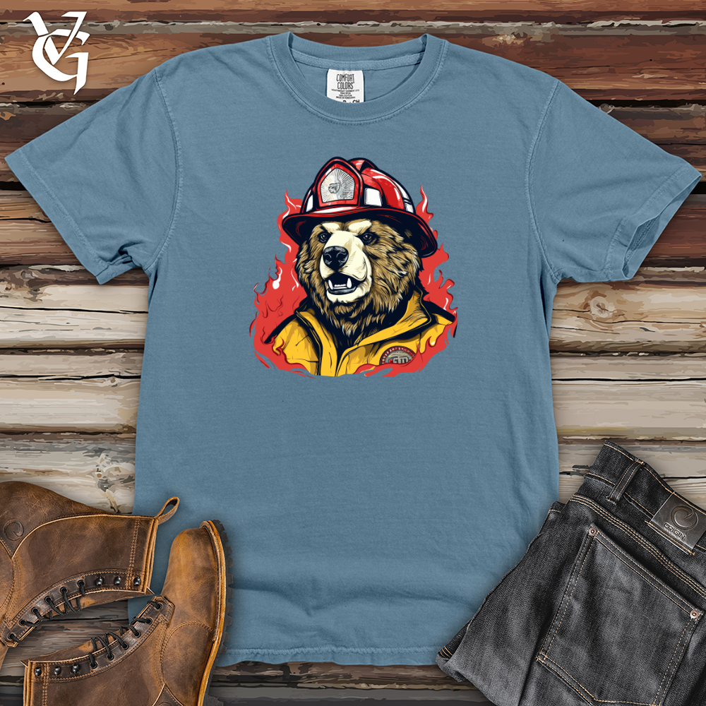 Brave Firefighter Protector Heavy Cotton Comfort Colors Tee