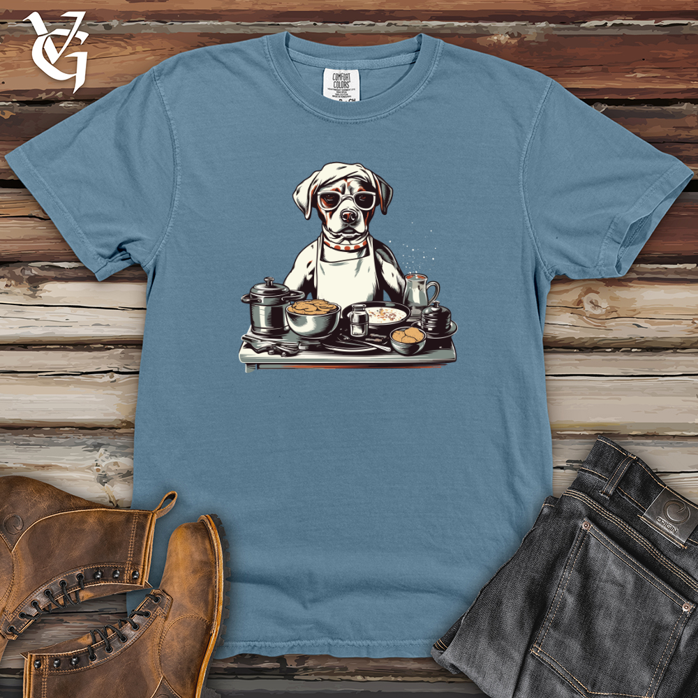 Vintage Chef Dog Heavy Cotton Comfort Colors Tee