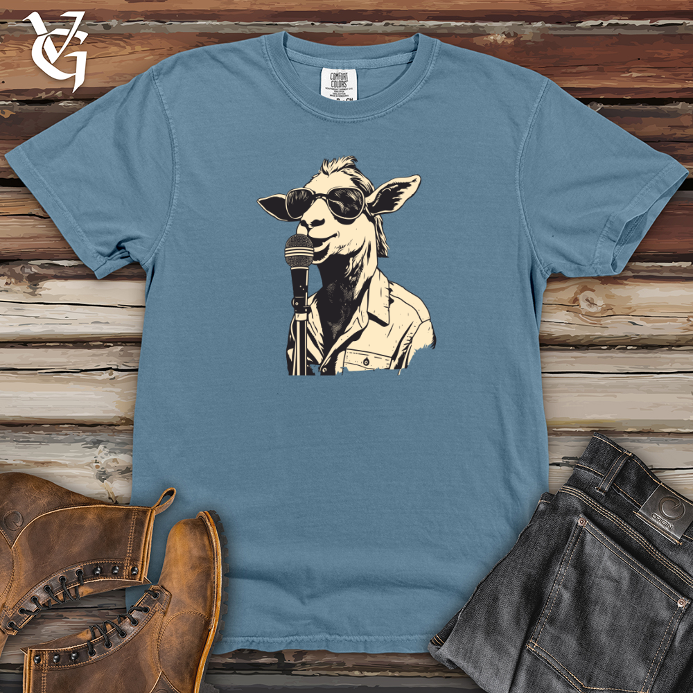 Rockin Goat Serenade 01 Heavy Cotton Comfort Colors Tee